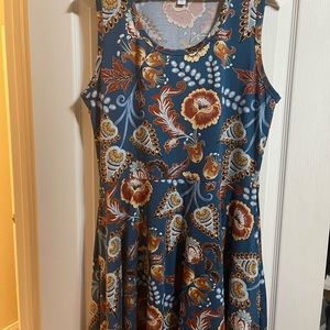 ✨BOGO✨ LulaRoe printed tank dress